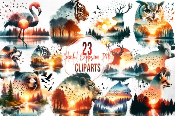 Download Wildlife &amp; Nature Scenes Animals Clipart - Animal Collection