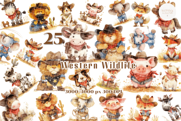 Download Western Animal Art, Cowboy Wildlife - Animal Collection