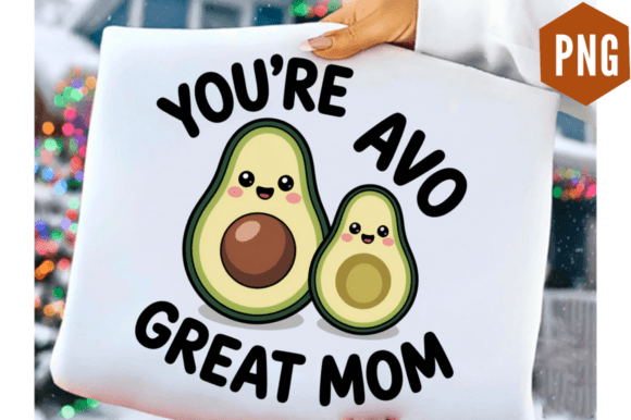 Download Funny Mother's Day Mama Pun Avocado PNG - Avocado png Collection