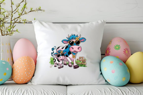 Download Mom and Baby Cow Clipart Design - Baby cow clipart Collection