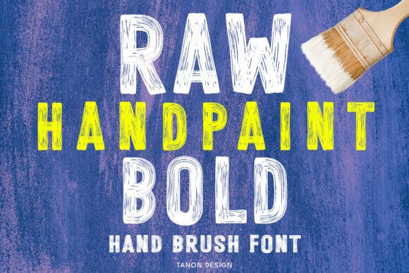 Download Raw Hand Paint Bold - Paint Collection