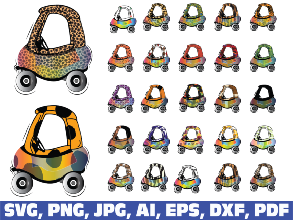 Download Kids Animal Print Car Bundle - Animal Collection
